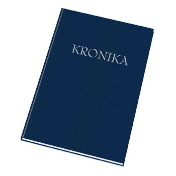 Kronika A4 192 listů modrá