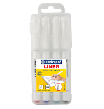 Liner Centropen 2811 F sada 4ks