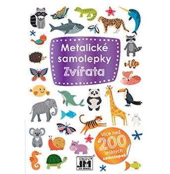 Metalické samolepky Zvířata