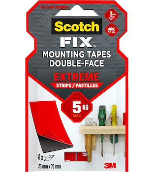Montážní proužky Scotch 25x76mm