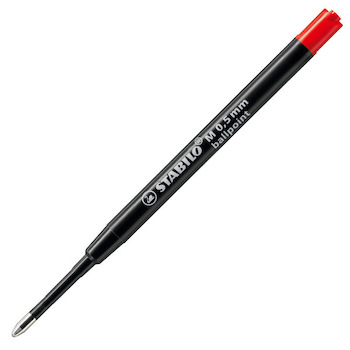 Náhradní náplň Stabilo ballpoint refill červená