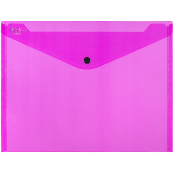 Obálka plastová Electra A4 růžová