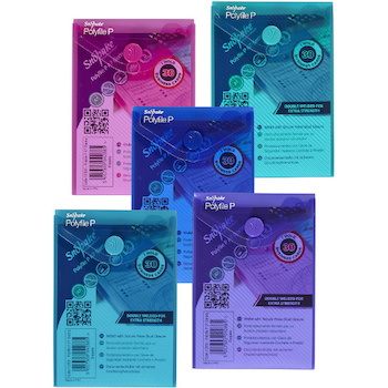 Obálka plastová s drukem Electra na výšku A4