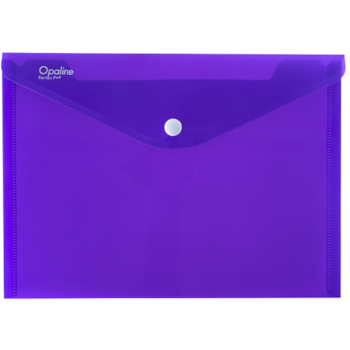 Obálka plastová s drukem Opaline A5 fialová