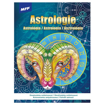 Omalovánka A4 Antistresová Astrologie