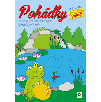 Grafomotorická omalovánka A4 Pohádky