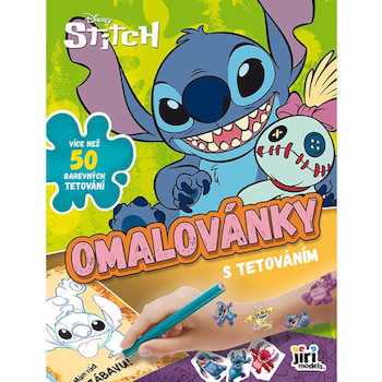 Omalovánky A4 s tetovaním Lilo &amp; Stitch