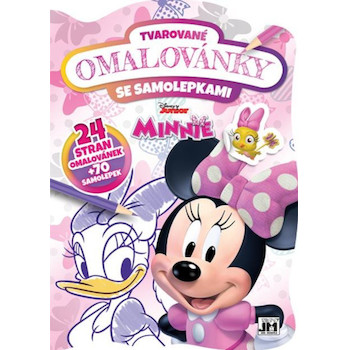 Omalovánky A4 Tvarované Minnie