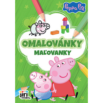 Omalovánky A5+ Prasátko Peppa