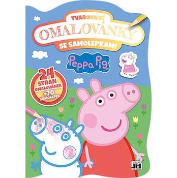 Omalovánky tvarované Prasátko Peppa Pig