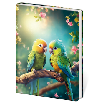 Památník A5 Stil čistý Parrots