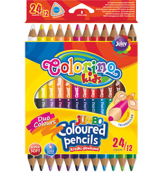 Pastelky Colorino trojhranné Jumbo 12ks