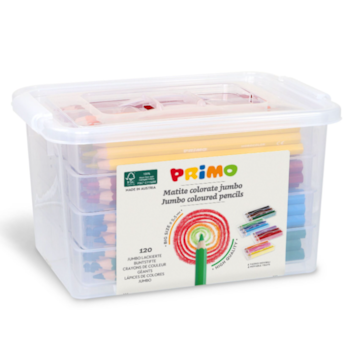 Pastelky Primo Maxi jumbo 120ks box