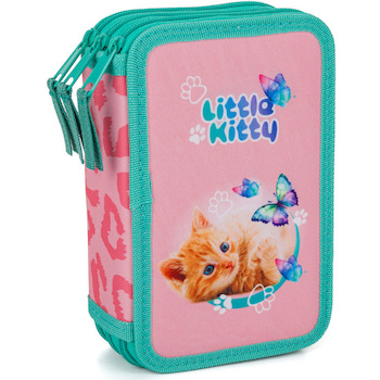 Penál třípatrový prázdný Oxy Kočka