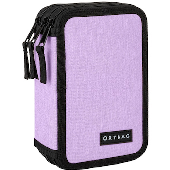 Penál třípatrový prázdný UNICOLOR violet