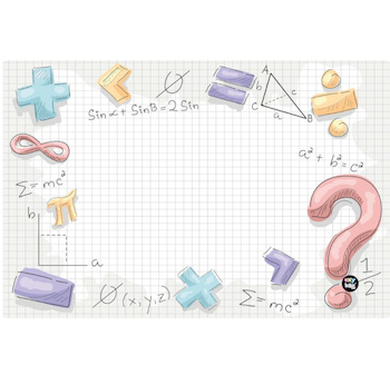 Podložka na stůl PP Math