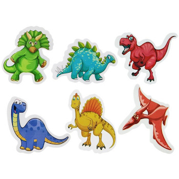 Pryž Dino 5x4cm mix