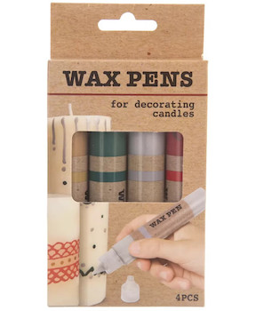 Sada na dekorování svíček 4ks 165x25x87mm