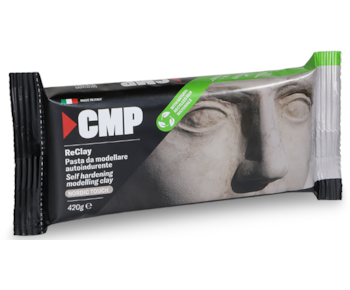 Samotvrdnoucí hmota PRIMO PAPÍR (celulóza+pojidlo), 420g šedá natur