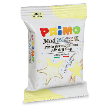 Samotvrdnoucí hmota PRIMO PASTEL 250g žlutá