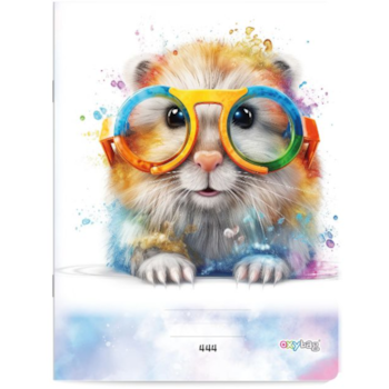 Sešit A4 linkovaný 444 Křeček