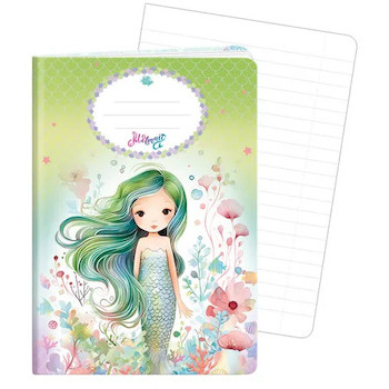 Sešit A6 linkovaný 644 40 listů Mermaid