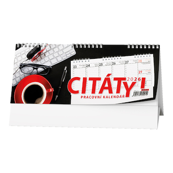 Stolní kalendář pracovní CITÁTY I