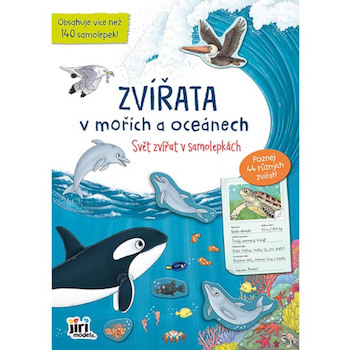 Svět zvířat v samolepkách Zvířata v moři a oceánu