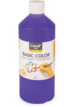 Tempera Creall basic 500ml fialová