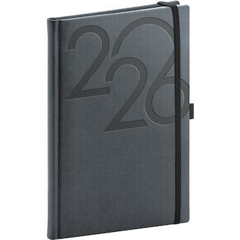 Týdenní diář Ajax 2026 černý 15x21cm