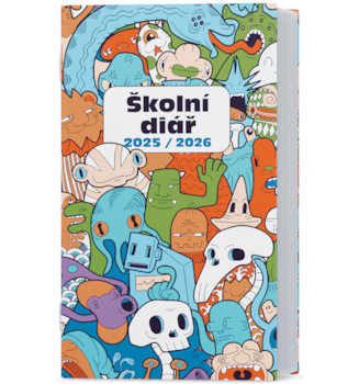 Týdenní diář školní Kamil lamino Monstra