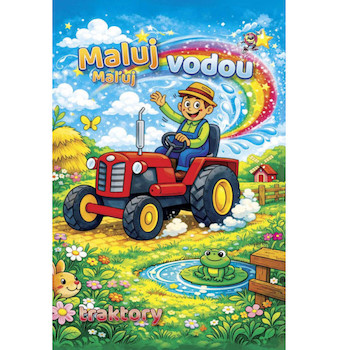 Vodové omalovánky A4 Traktor