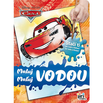 Vodové omalovánky Auto