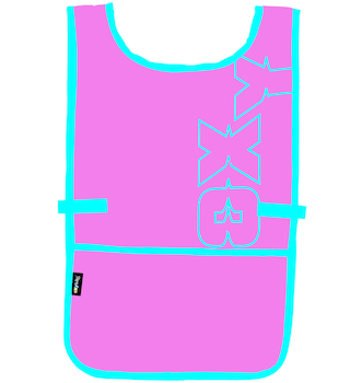 Zástěra na výtvarnou výchovu Pončo Oxy Pink